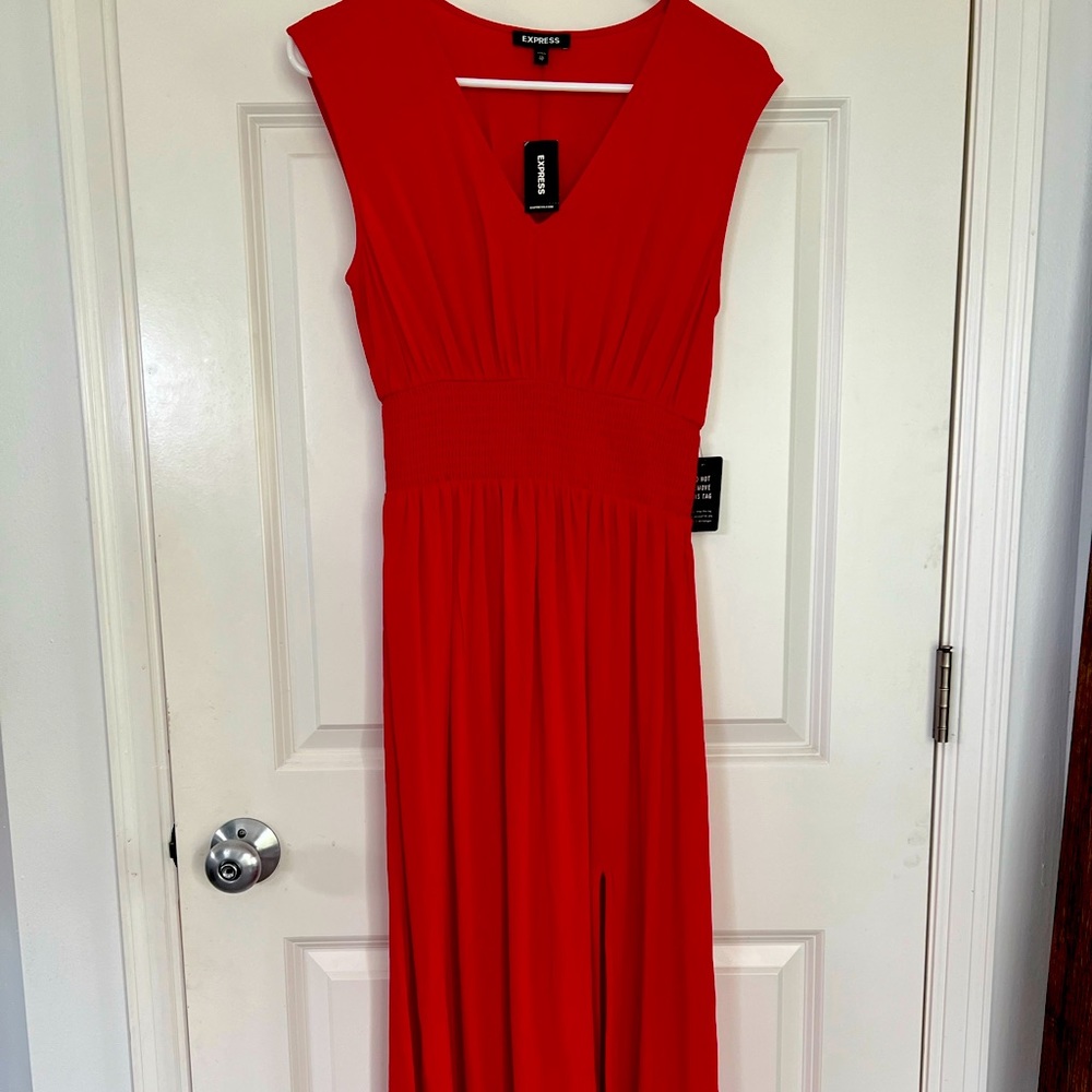 Express red lightweight dress. Size XS